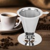 Stainless Steel Coffee Filter Tea Coffee Dripper Coffee Mesh Strainer