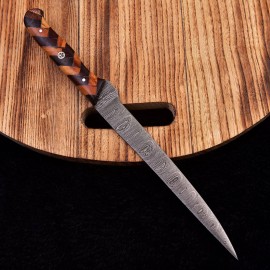 Damascus Knives Handmade Damascus Steel Fillet knife | kitchen knife | steak knife