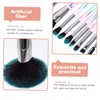 Healeved 10pcs Diamond Handle Foundation Brush Kit Makeup Kit Eye