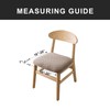 Genina Seat Covers for Dining Room Chair Seat Slipcovers Kitchen