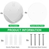 Shower Curtain Rod Holders for Wall – Kitosun Adhesive Tension