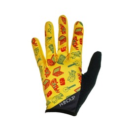 Handup Most Days Full Finger Lightweight Anti-Slip Breathable Mountain Bike MTB Bicycle Enduro Downhill XC Cycling Motocross Unisex Gloves (Hot-N-Shreddy, Medium)
