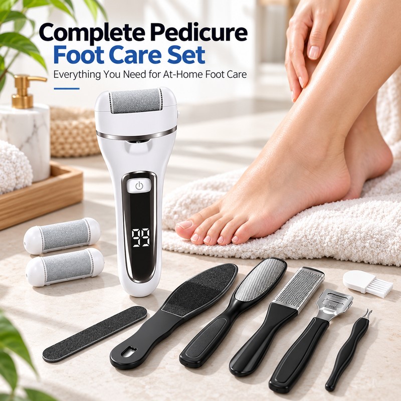 Pedicure Tools Foot Care File Set for Callus Care –