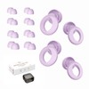 Ear Plugs for Sleeping (Purple, One Size)