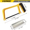 Viganoc 6-inch Mini Hacksaw and Miter Block Set - 150