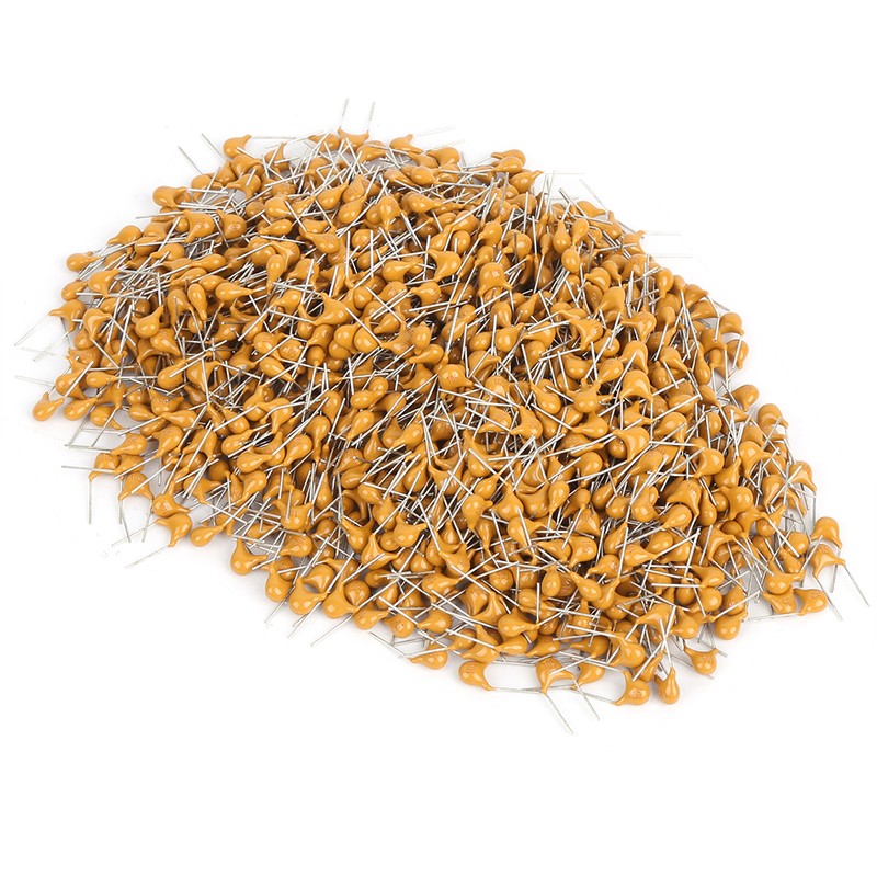 1000Pcs Ceramic Capacitor InLine Monolithic 1UF Pin Pitch 5.08MM DC50V
