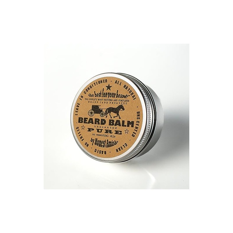 Honest Amish Balsamo para Barba Pure