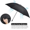 G4Free 80 Inch Huge Large Oversize Golf Umbrella Double Canopy