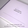 Treasured Memories Book, A Visitors Book for Funerals and Bereavement