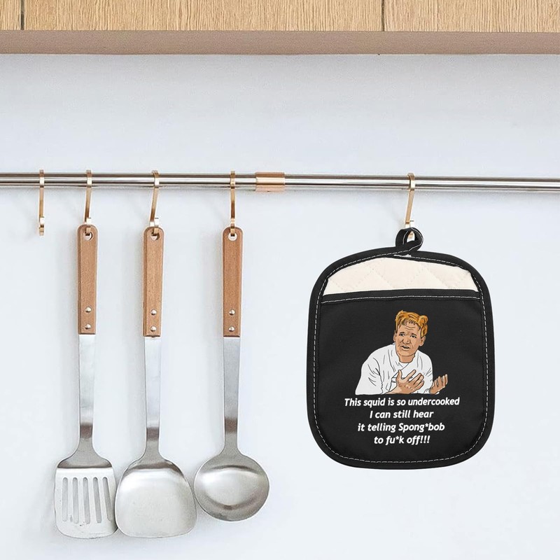 JNIAP Chef Ramsay Pot Holder Chef Ramsay Kitchen Gifts This