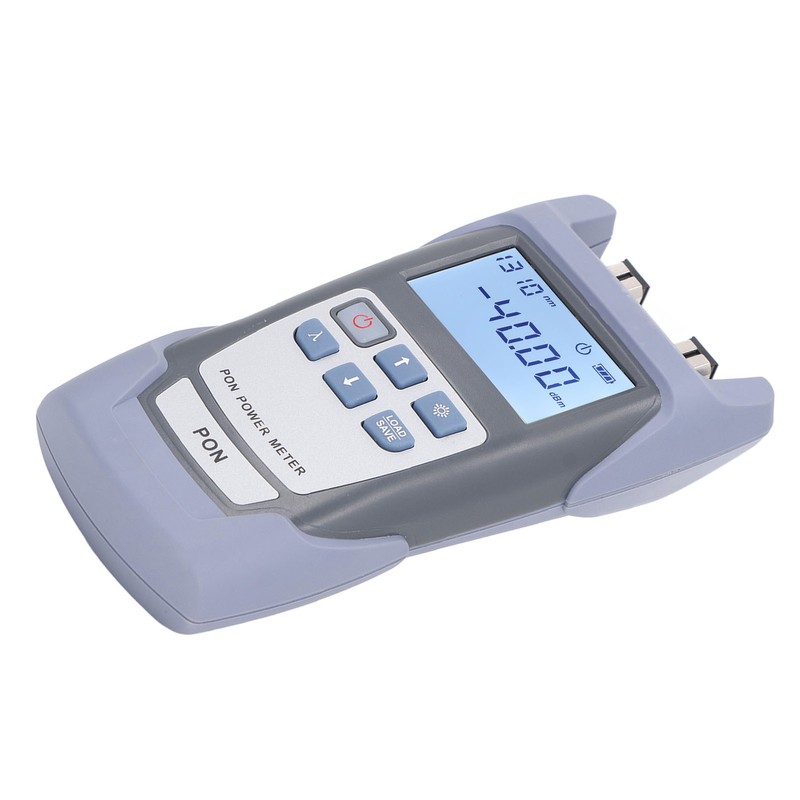 PON Optical Power Meter Fiber Port Checker Red Light Test