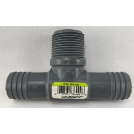 Thrifco Plumbing Geneva 351440 1 Inch Insert Male Combo Tee