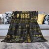 30th Birthday Gifts for Women Men, 60×50 Inch 30th Wedding