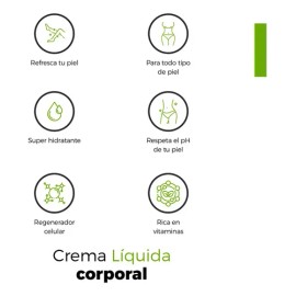 Crema Corporal Hidratante Que Suaviza Tu Piel Vainilla 1 Gal Tipo De Envase Plástico                                                                  