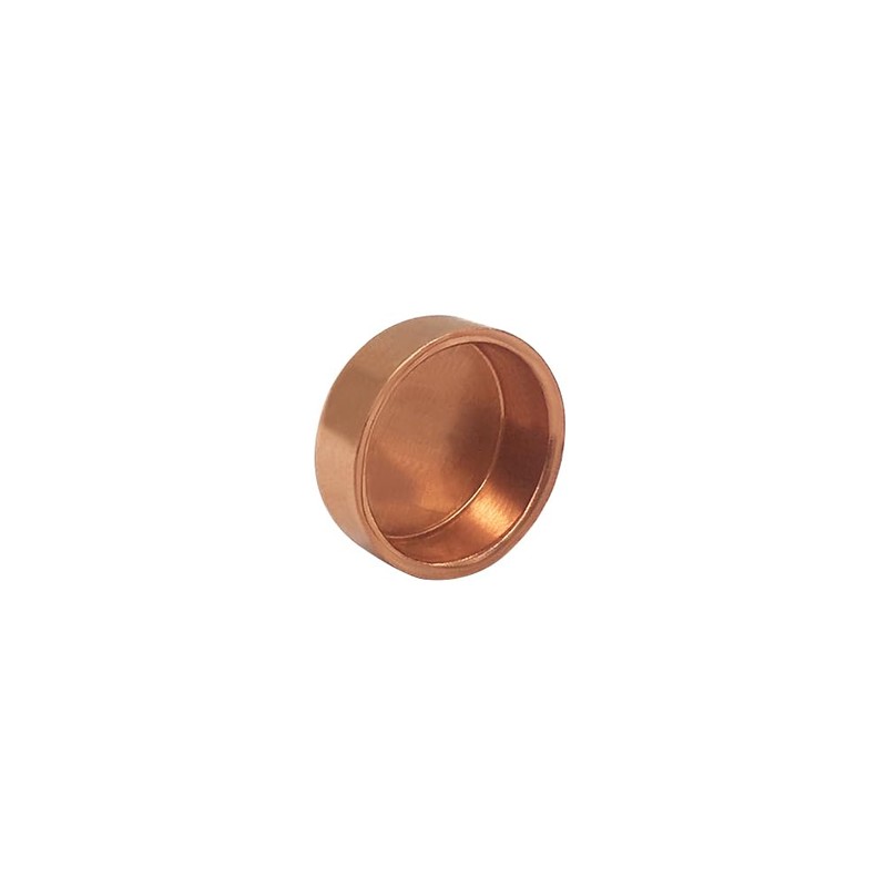 Joywayus 2PCS Plumbing 1-1/2" Solder Copper Pipe End Cap, Pressure