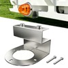 Stainless Steel 90 Degree Truck Watermelon Light Mount Bracket