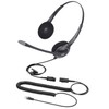 VoiceJoy Office Headset with Noise Cancellation Microphone and Quick Disconnect