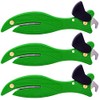Fish 200 Original Closed Blade Safety Box Cutter (3, Green)