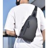 URZOP Waterproof Sling Bag Crossbody Backpack for Men Women Sling