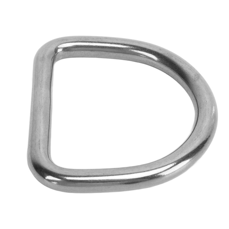 10pcs 316 Stainless Steel D Ring Semi Circular Welded D