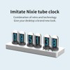 Nixie clock IPS clock, display time/set alarm, upload pictures, support