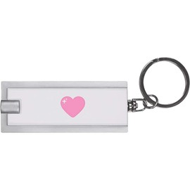 Azeeda 'Pink Heart' Keyring LED Torch (KT00028299)