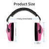 EAREST Hearing Protection Ear Muffs, Noise Cancelling Safety Earmuff for