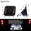 D-Lumina Luces LED para matrícula de montaje de lente ahumada