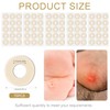 75pcs Corn Cushions, Corn Pads for Toes Latex Sponge Foot