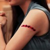 50PCS Temporary Tattoo for Halloween Simulated Scar Tattoo Sticker