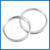 A ABSOPRO 4pcs Auto Hub Centric Rings Wheel Bore Center