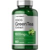 Horbäach EGCG Green Tea Extract Pills | 180 Capsules |