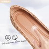 HEAWISH Women’s Round Toe Flats Shoes Ballet Flats Dressy Comfortable