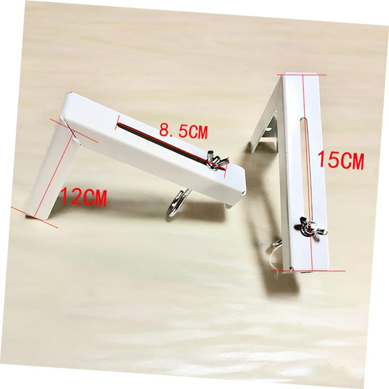 CIYODO Adjustable Wall Mount for Projection Screens Sturdy Bracket Easy