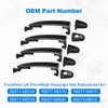 JDMON Exterior Door Handles Replacement for Toyota Sienna 2004-2010 Front