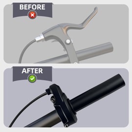 Motorcycle Twist Throttle Accelerator Handle Grip, Throttle Grips Handlebar Assy for Sur Ron Light Bee X and S Segway X160 X260, Aluminium Alloy Accelerator Twist Speed Throttle Grip Assembly