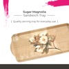Pimpernel Sugar Magnolia Collection Melamine Tray – (15.25" x 6.5")
