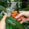 GROWNEER 3 Packs 6.5 Inch Pruning Shears Gardening Hand Pruning