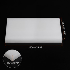 HARFINGTON Leather Craft Punching Pad 11"x7"x0.79" Mute Punch Cutting Hole Stamping Mat Board for DIY Leather Working