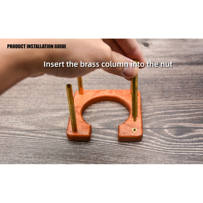 NEOUZA Coffee Tamping Station, Portafilter Stand Holder, Fits Most Espresso