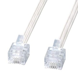 sanwasapurai Ecological Phone Cable White , White
