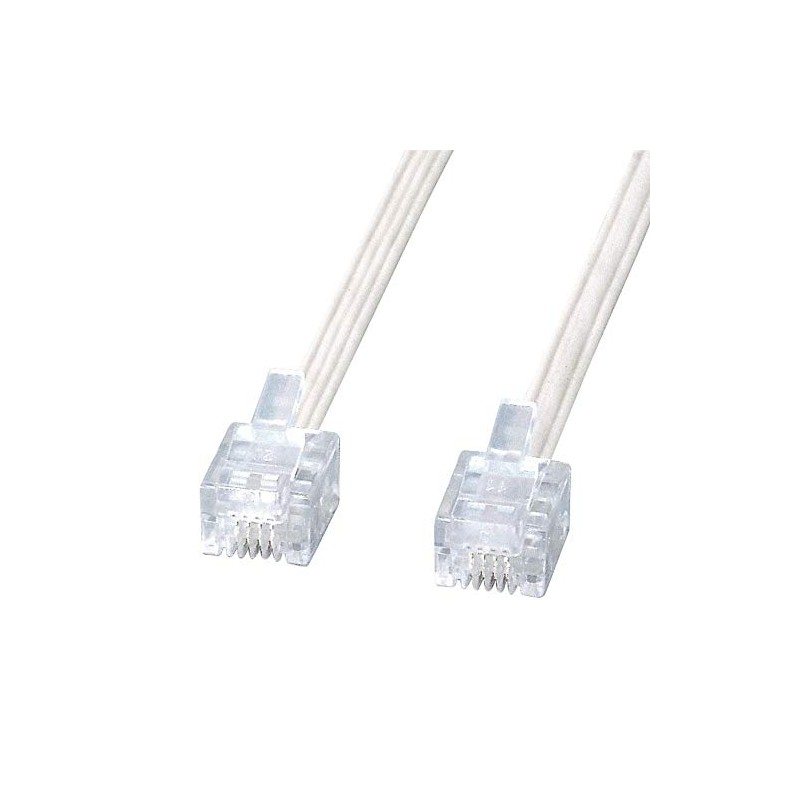 sanwasapurai Ecological Phone Cable White , White