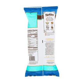 Unique Snacks Unsalted Splits, Delicious, Vegan, Homestyle Baked, Certified OU Kosher and Non-GMO, 11 Ounce Bag (Pack of 3)