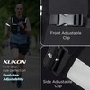 KUKON LED Running Vest - Adjustable Reflective Unisex Vest with