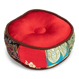 NKlaus Singing Bowl Cushion 8 cm Cushion for Tibetan Singing Bowl Cotton Coaster 12980