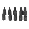 10Pcs Broken Screw Extractor Set 1/4 7/32 3/16 5/32 1/8