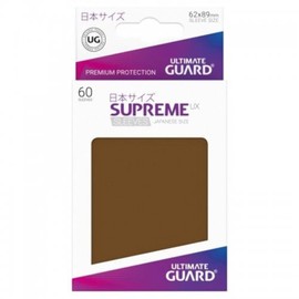 Ultimate Guard Supreme Japanese UX Card Sleeves (60 Piece), Brown