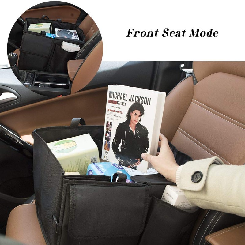 JiatuA Car Trunk Backseat Organizer for SUV, 8 Pocket Waterproof,