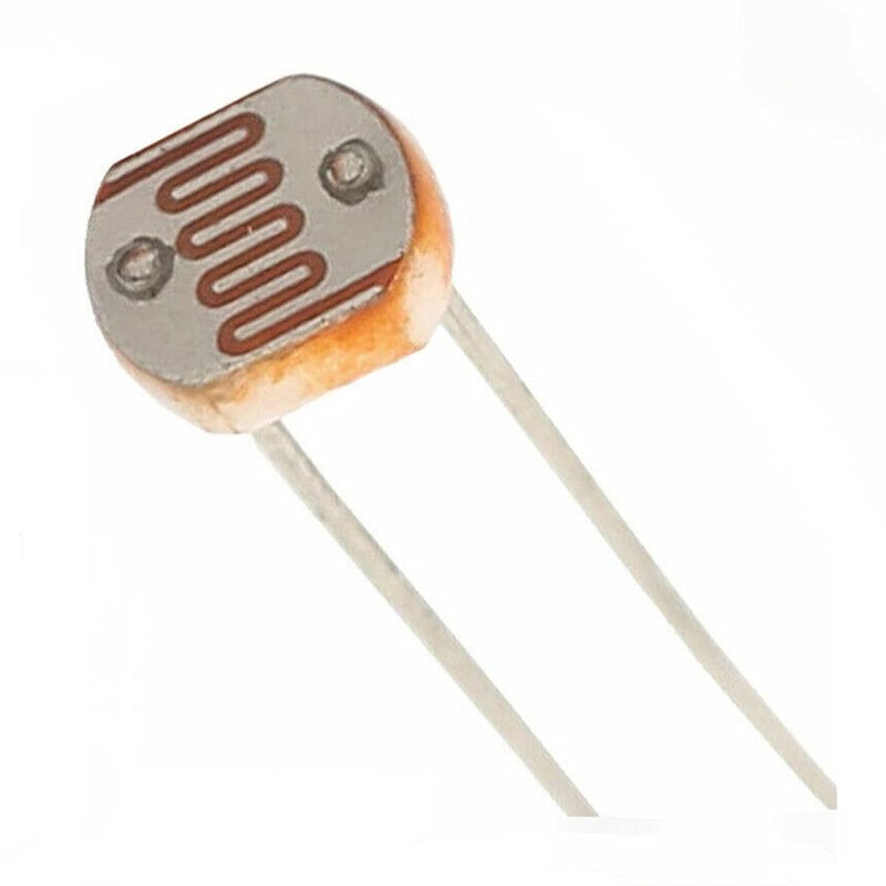 Comforty 20pcs 5mm Ohm Photoresistor LDR Resistor 5528 GL5528 Light