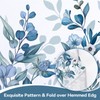 Summer Eucalyptus Leaf Washable Rectangle Table Cloth 60x84inch